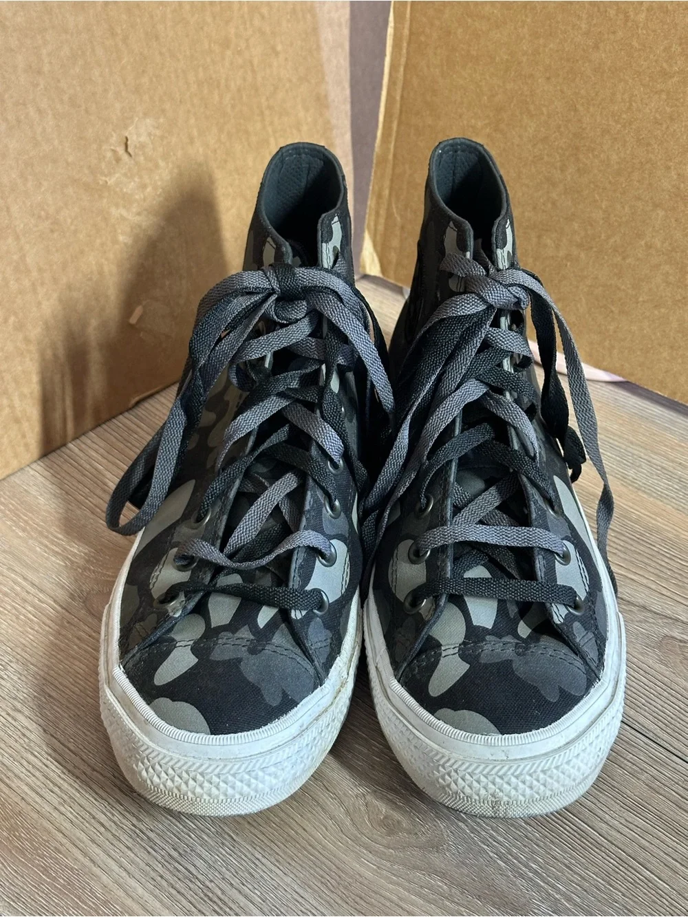 Chuck Taylor II All Star Gray Camo 151157C - Picture 3 of 11